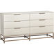 Rebel Champagne Gold / Cream Dresser, Small